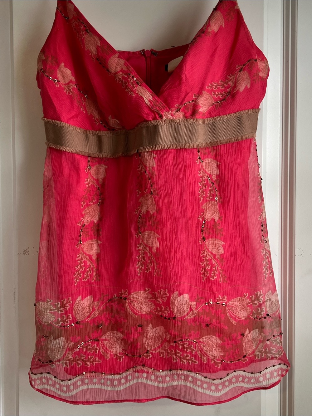 J. Crew Vintage 100% Silk y2k top